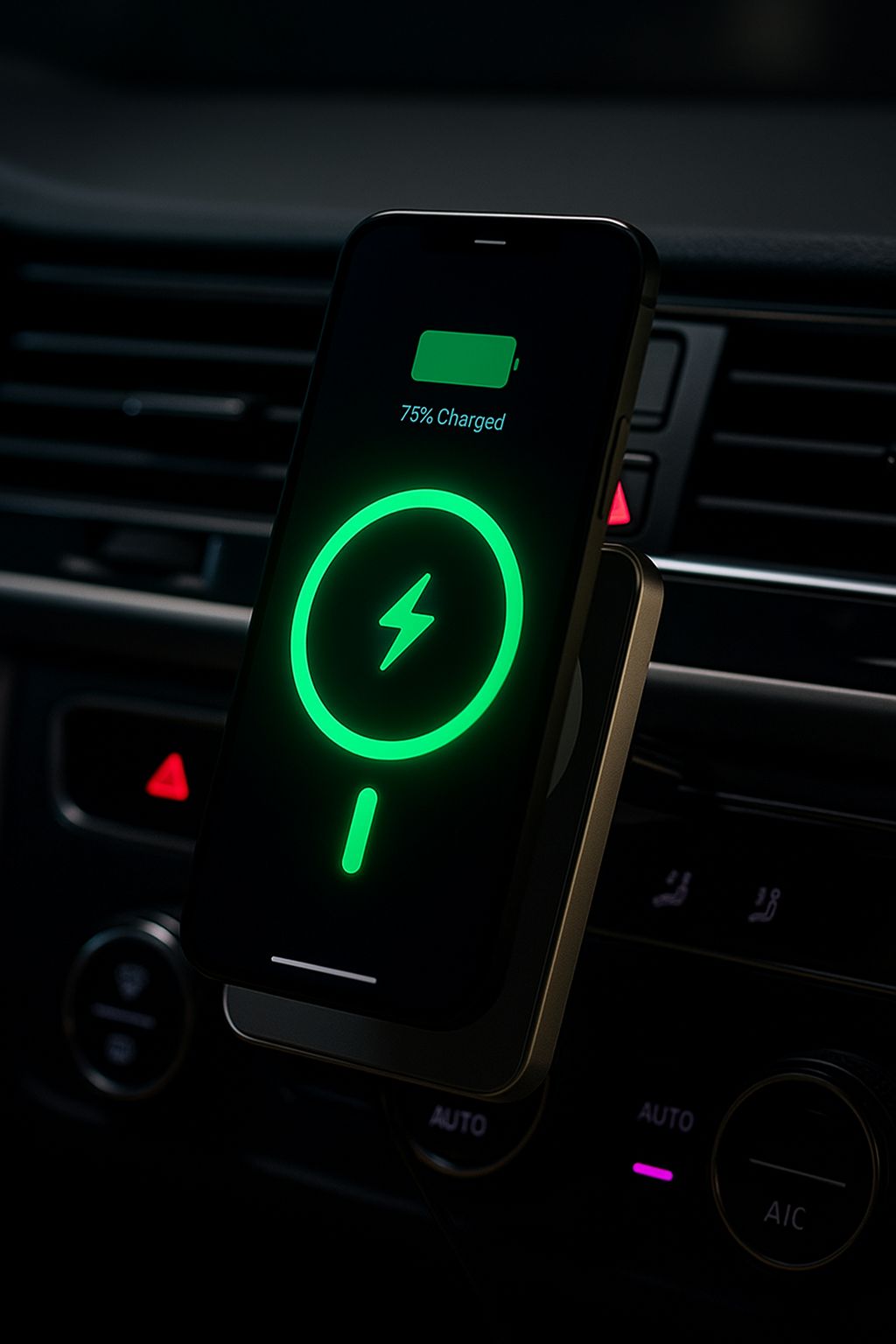 15W Fast Charging Wireless Car Charger